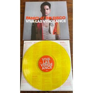 Panic At The Disco - Viva Las Vengeance - Yellow Colored Vinyl Album